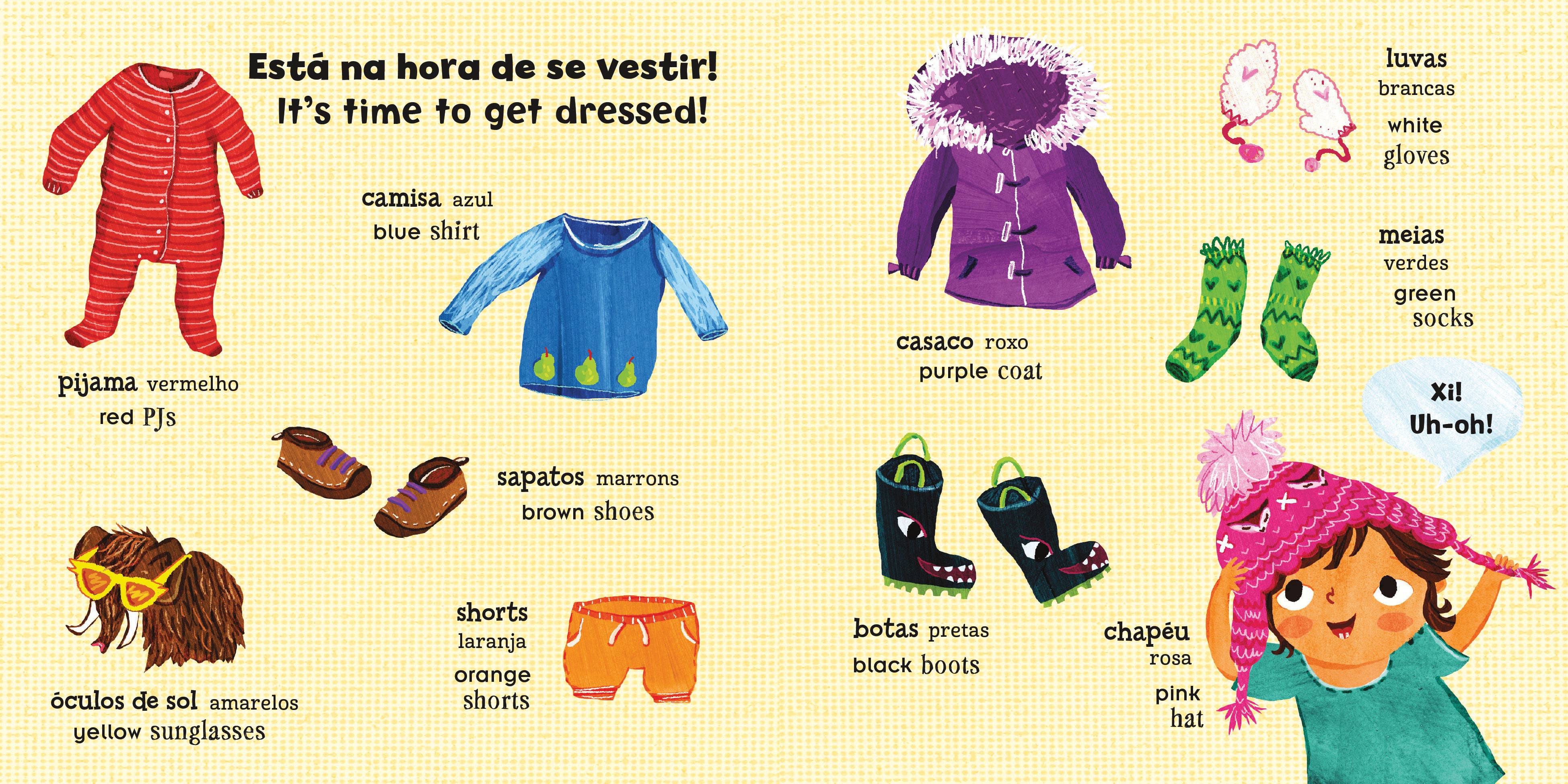 Baby's First Words (Bilingual Portuguese & English): Bilingual Portuguese Board Book