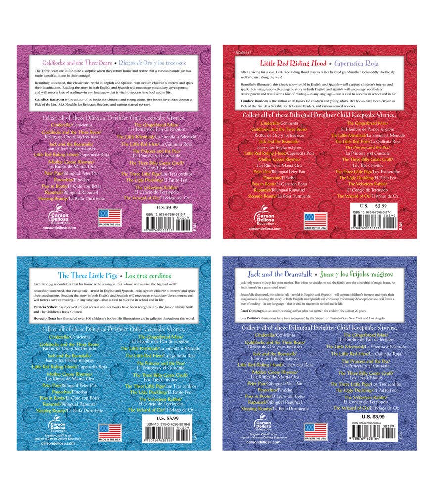 Classic Fairy Tales Collection 1 Bilingual