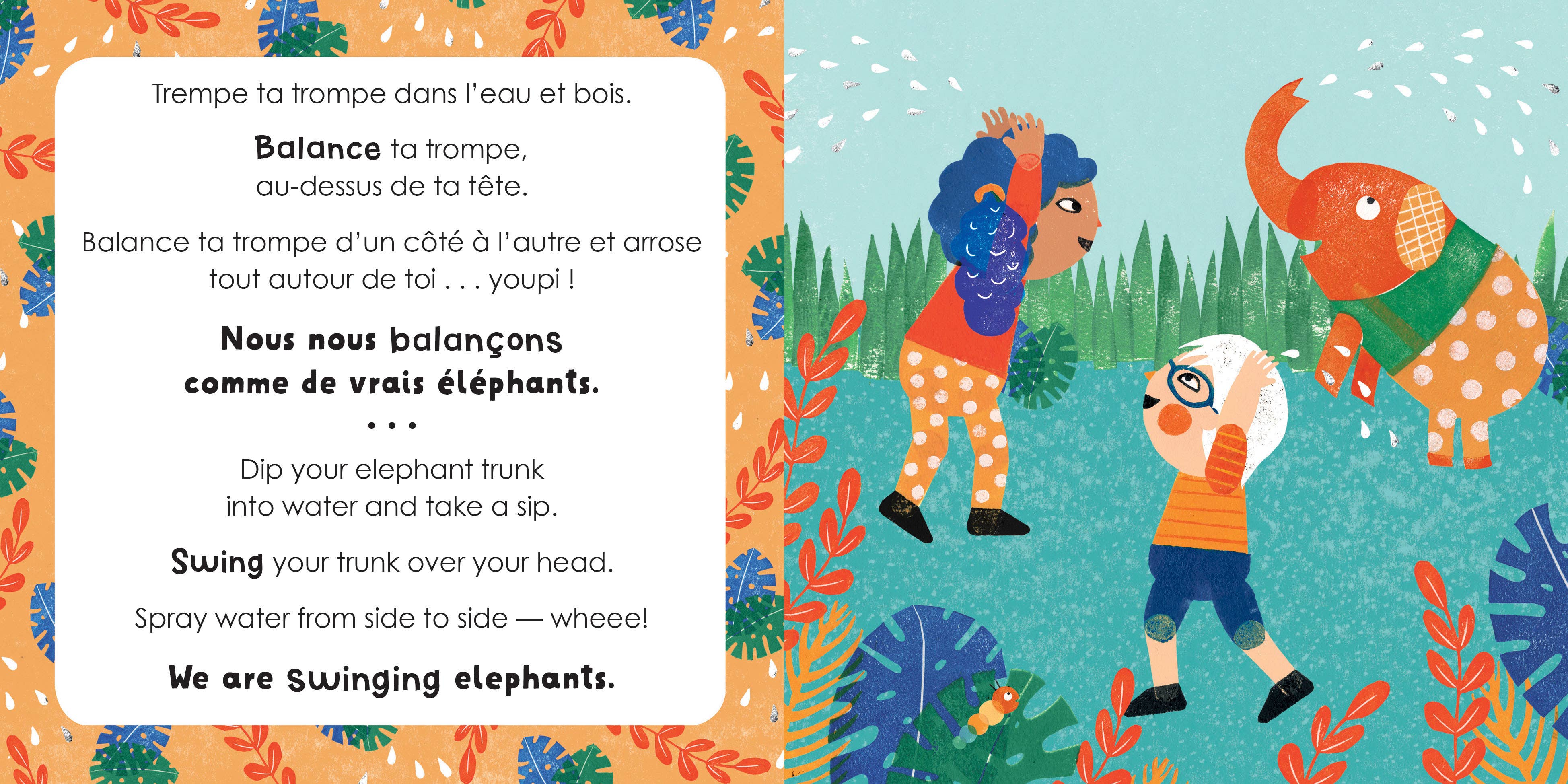 Mindful Tots: Animal Antics (Bilingual French & English): Bilingual French Board Book