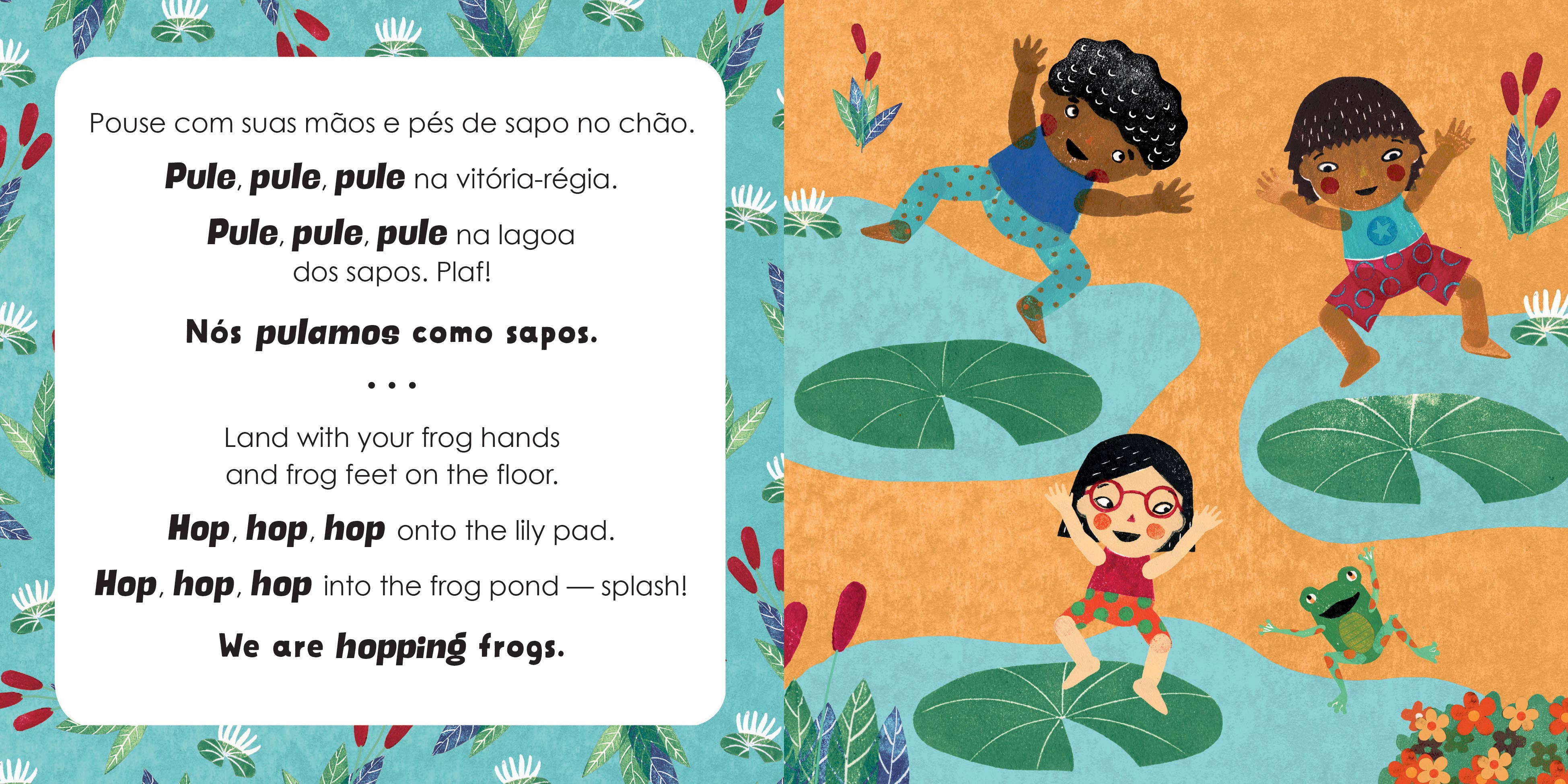 Mindful Tots: Animal Antics (Bilingual Portuguese & English): Bilingual Portuguese Board Book