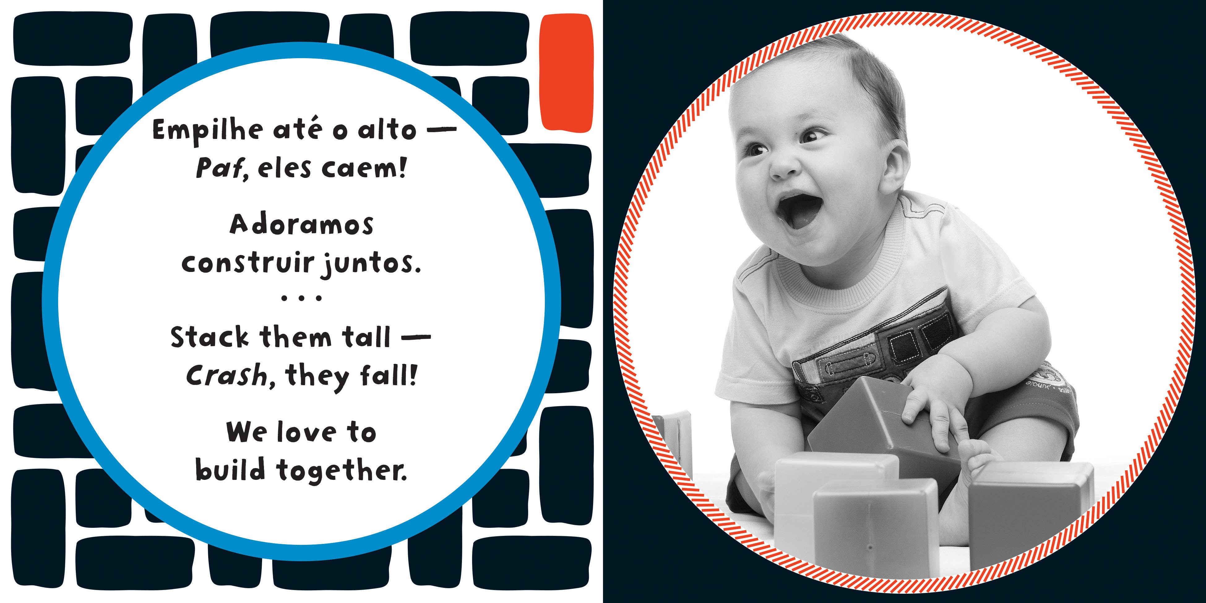 Baby Play (Bilingual Portuguese & English): Bilingual Portuguese Board Book