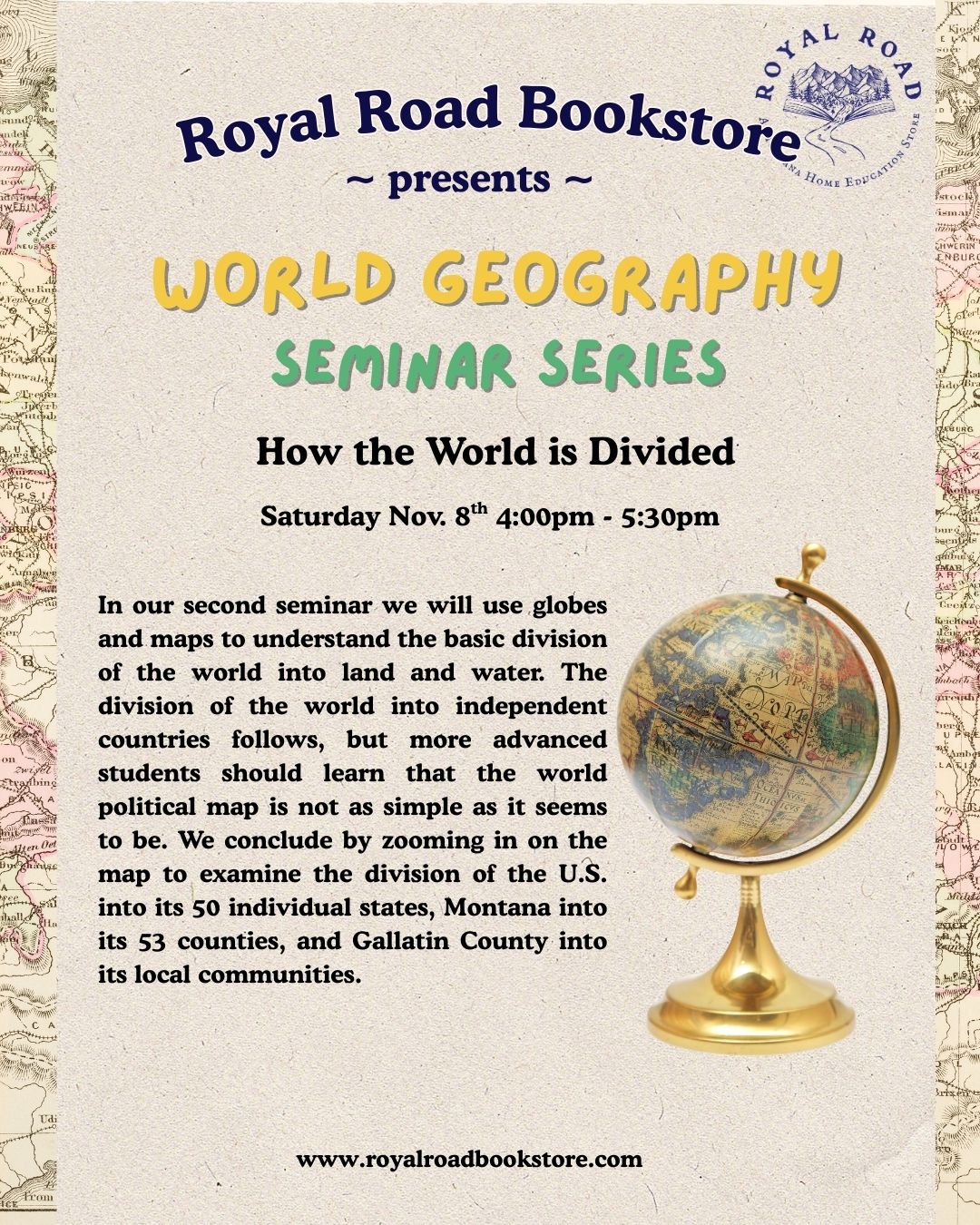 World Geography Seminar Series