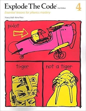 Explode the Code 4: Essential Lessons for Phonics Mastery cover image