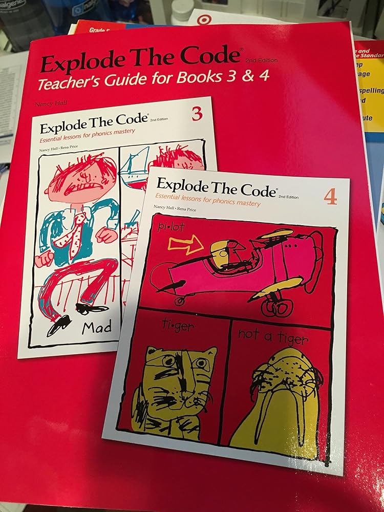 Explode the Code Books 3 and 4 cover image