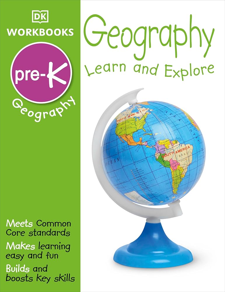 DK Workbooks: Geography Pre-K: Learn and Explore cover image