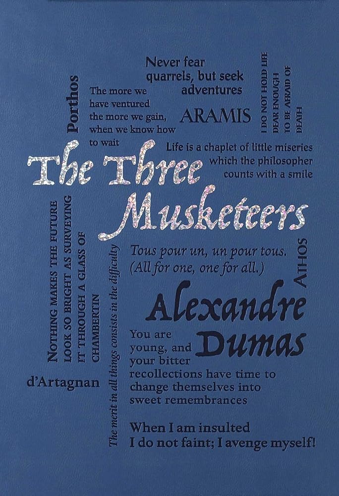 The Three Musketeers (Word Cloud Classics) cover image