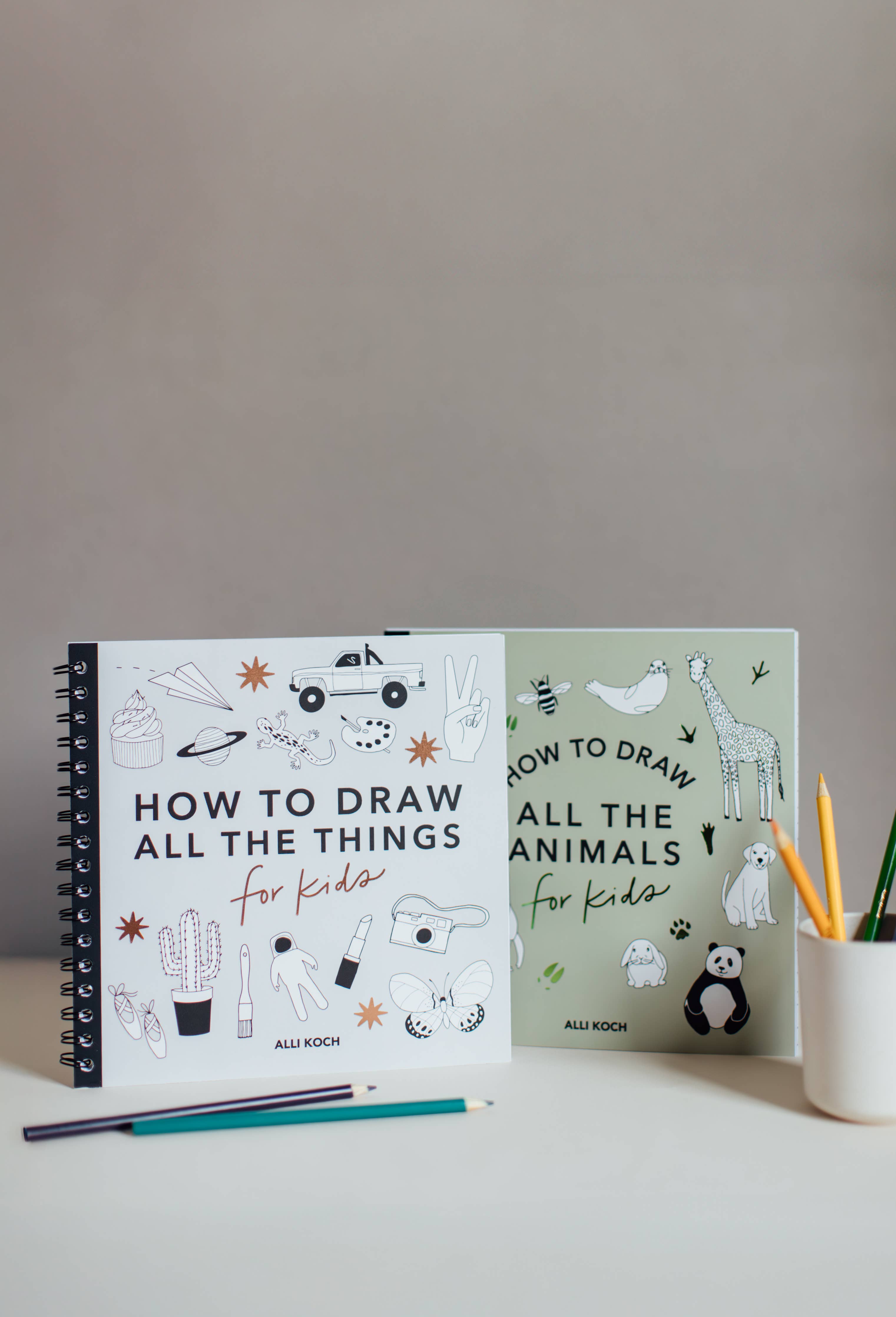 All the Things: How to Draw Books for Kids (Spiral)
