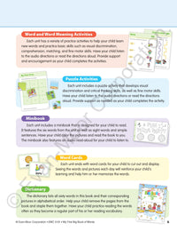 My First Big Book of Words, Grade PreK Workbook