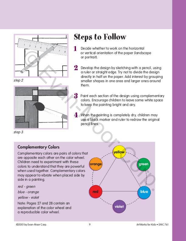Artworks for Kids, Grade 1 - 6 Teacher Resource