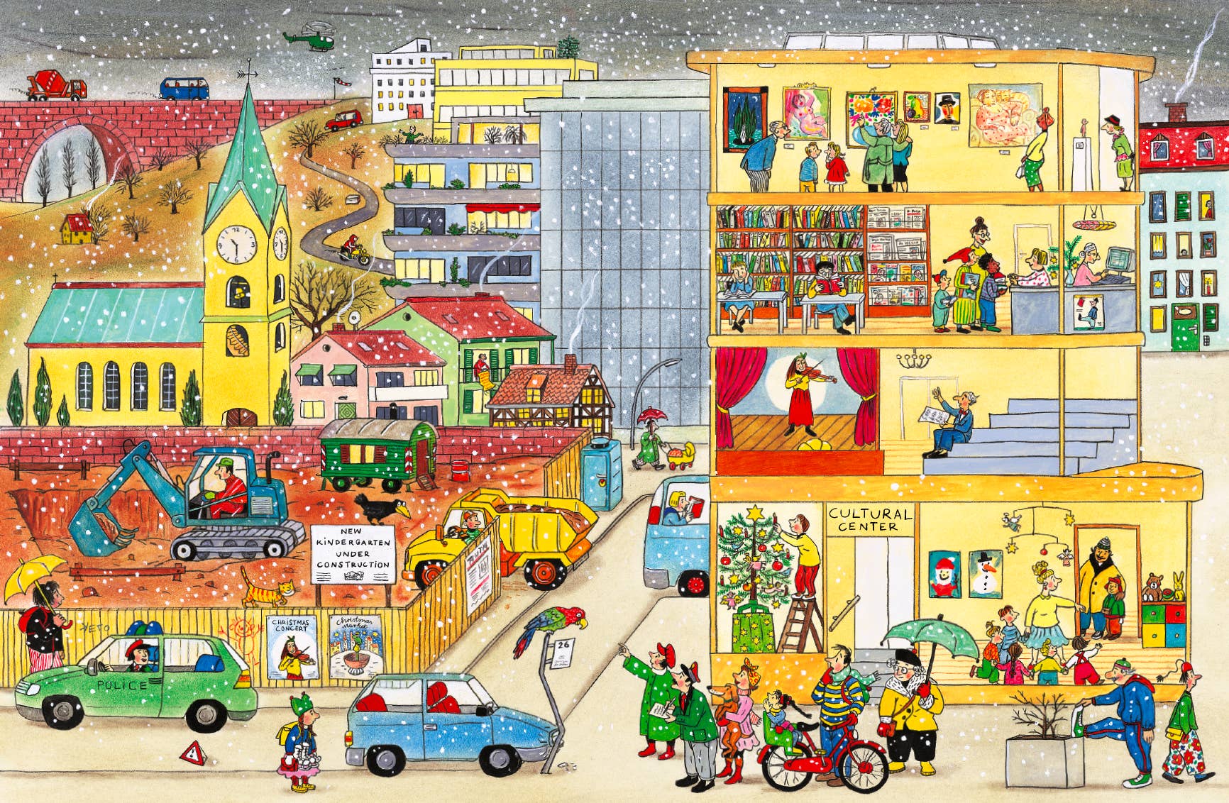 All Around Bustletown: Winter