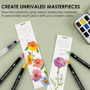 12 Sheets 140LB Watercolor Coloring Bookmarks