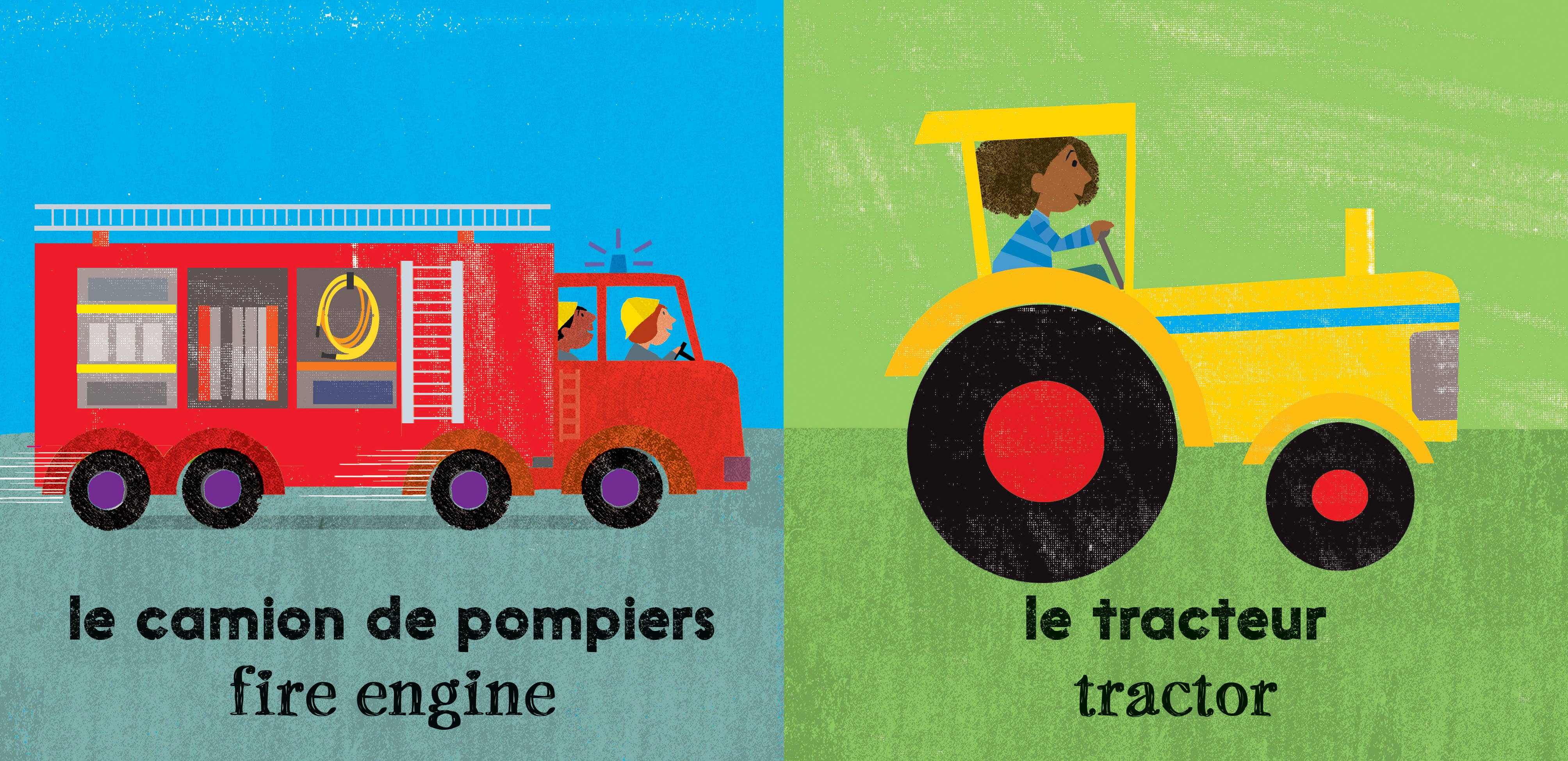 Fast & Slow (Bilingual French & English): Bilingual French Board Book