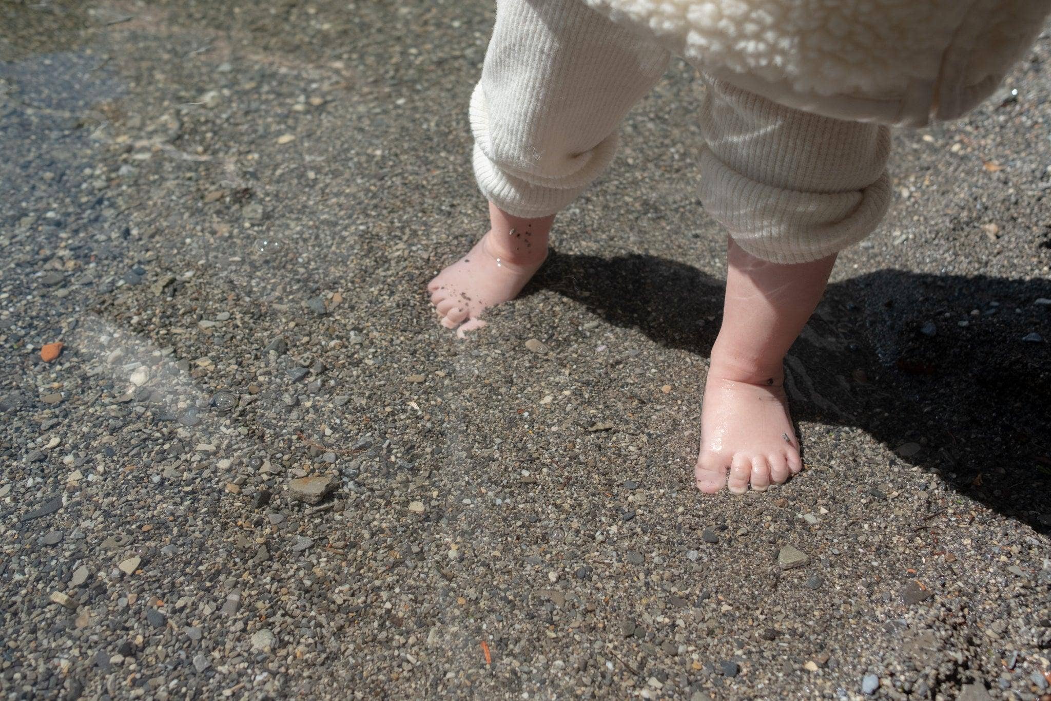 Baby/Kid Virgin Wool Vest - White: 116/122 (5-7y)