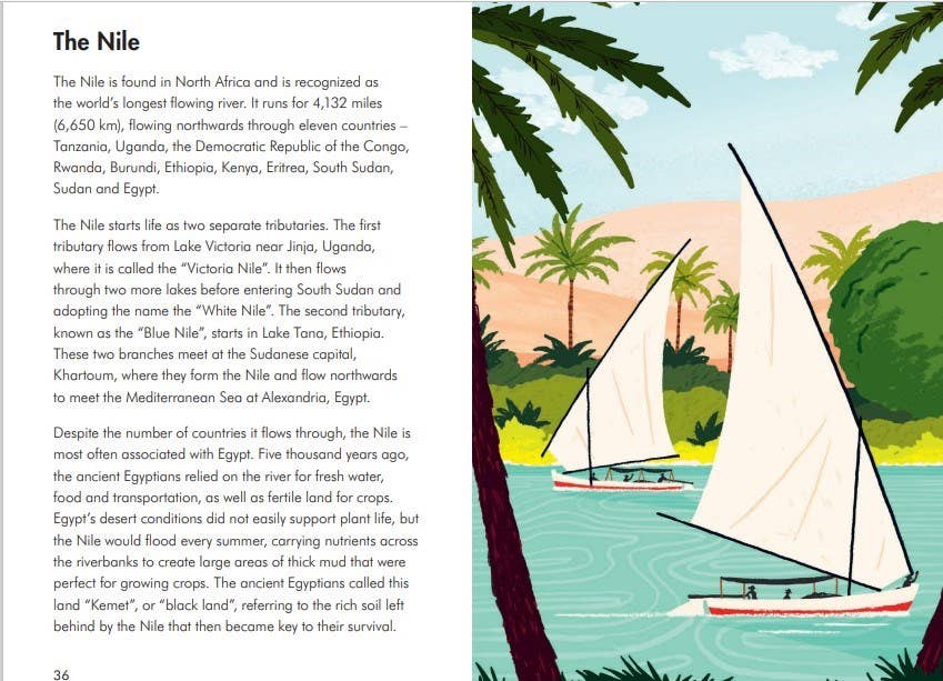 Rivers: 4.45 x 6.7 x 0.28 / Hardcover / 48