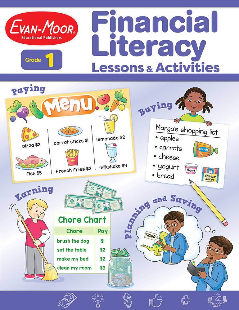 Financial Literacy Lessons and Activities, Grade 1