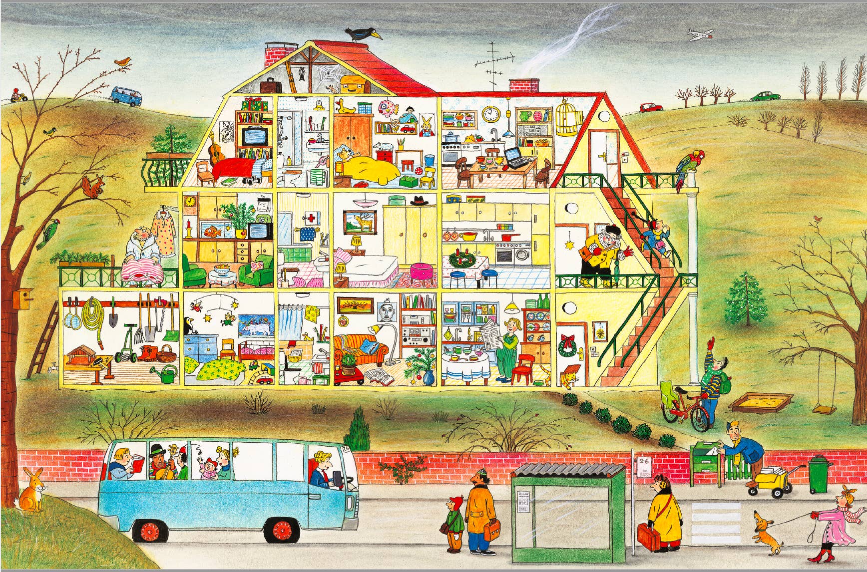 All Around Bustletown: Winter