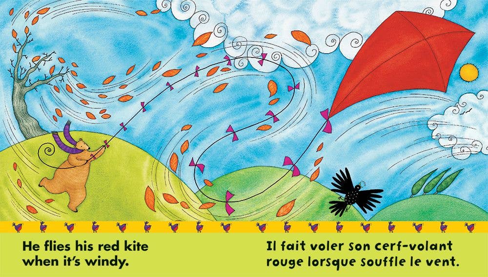 Bear in Sunshine / Ours au soleil: Bilingual French Paperback