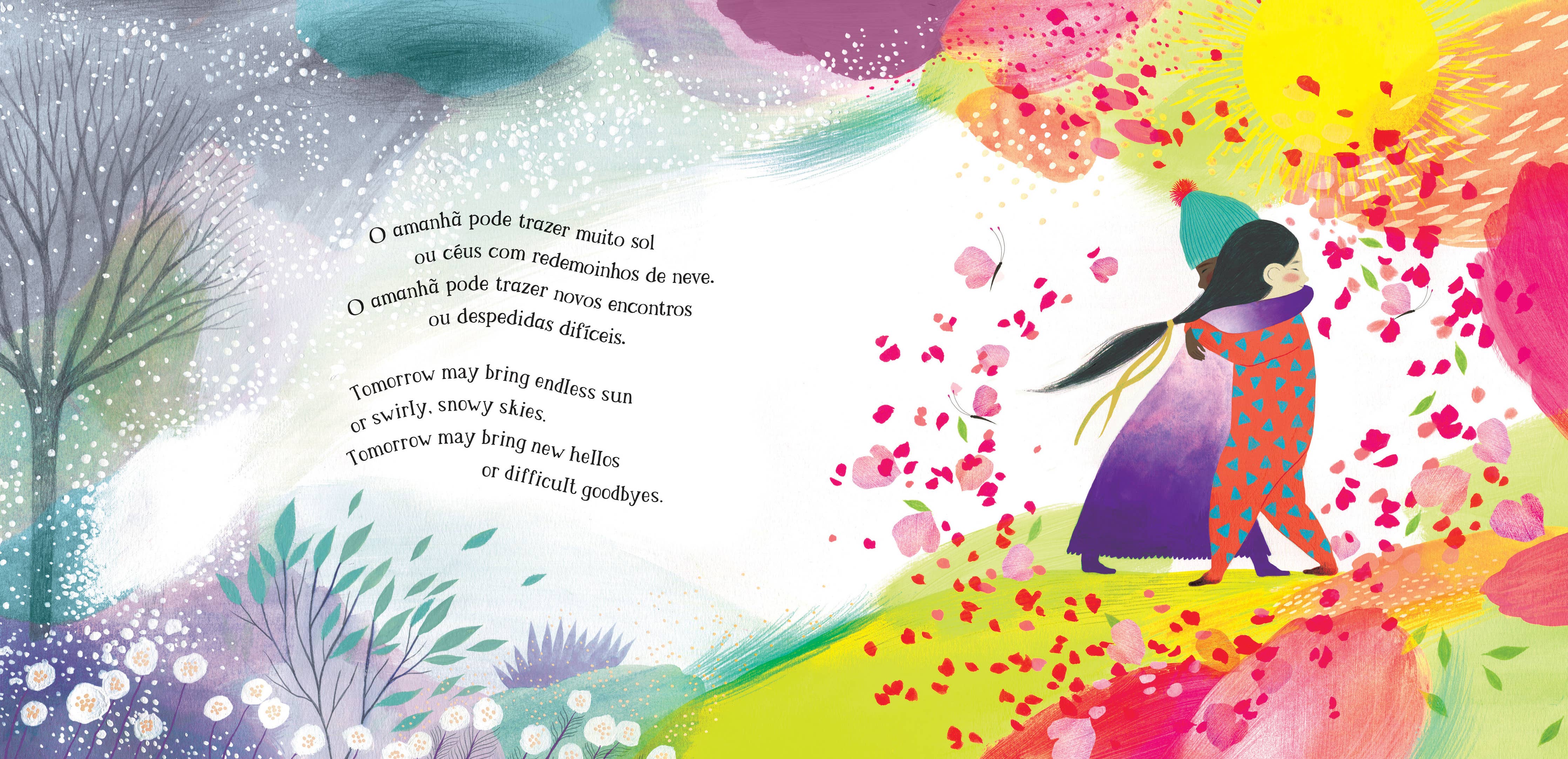 Whatever Comes Tomorrow (Bilingual Portuguese & English): Bilingual Portuguese Paperback