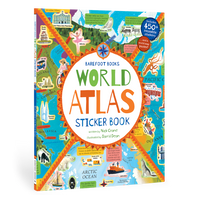 Barefoot Books World Atlas Sticker Book: Paperback