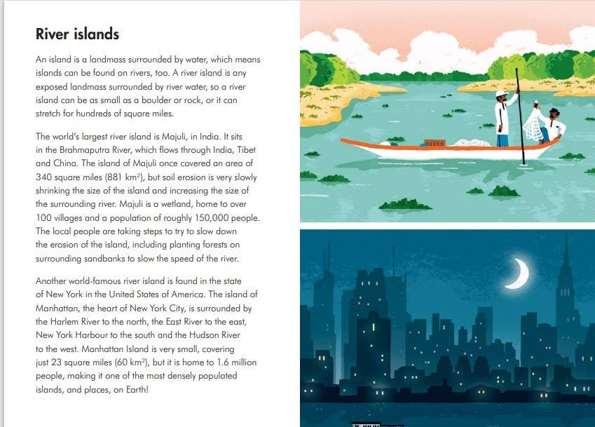 Rivers: 4.45 x 6.7 x 0.28 / Hardcover / 48