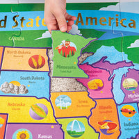 Floor Puzzle: Usa