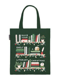 Literary Christmas Tote