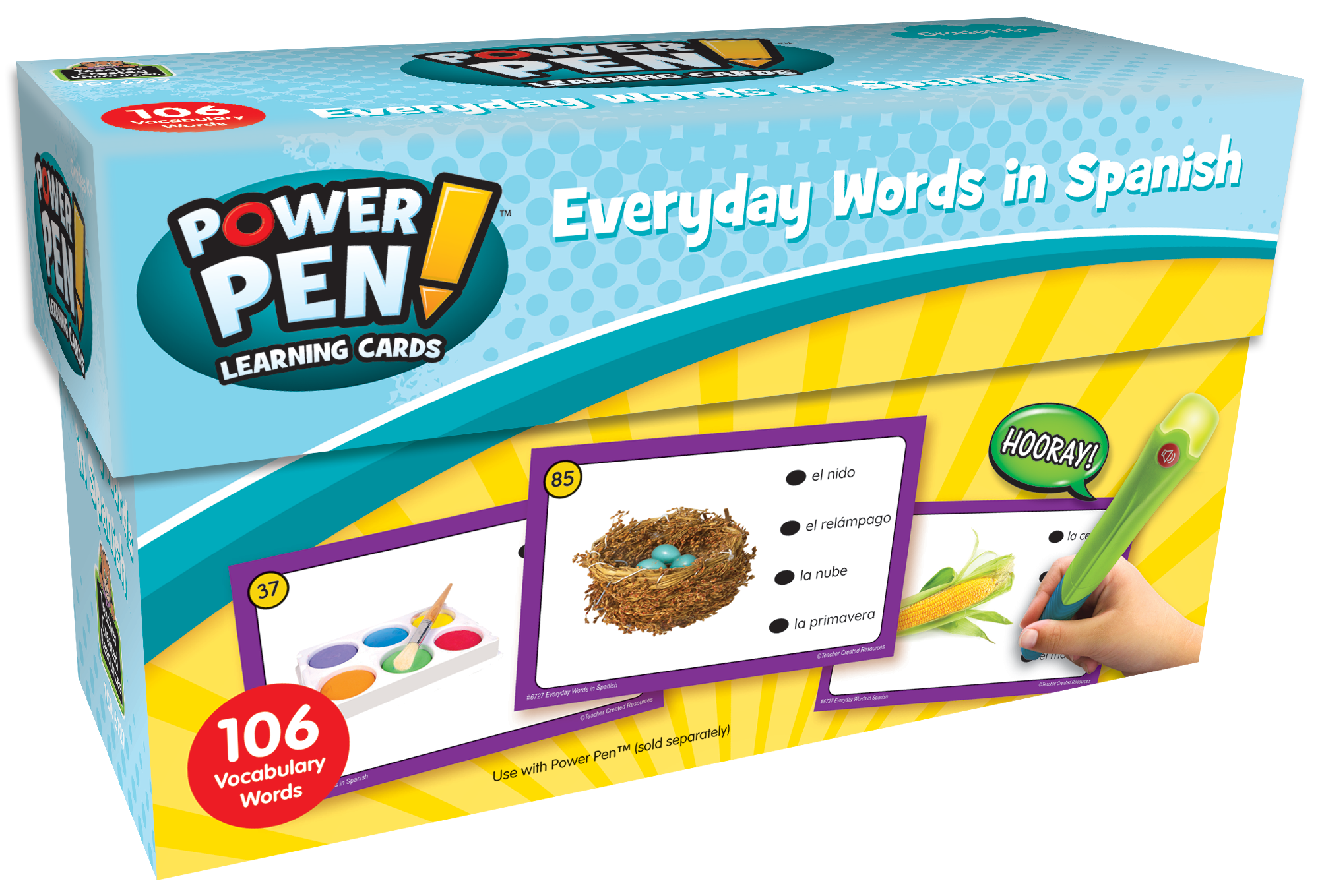 Power Pen® Learning Cards: Everyday Words in Spanish