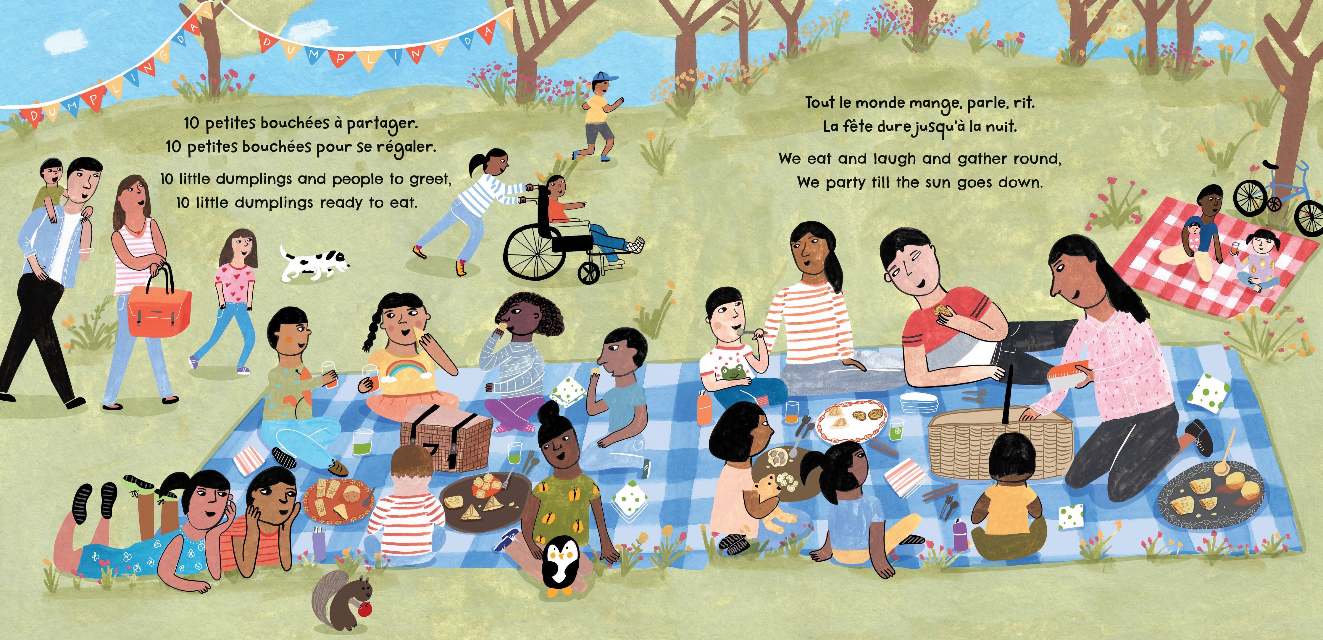Dumpling Day (Bilingual French & English): Bilingual French Paperback