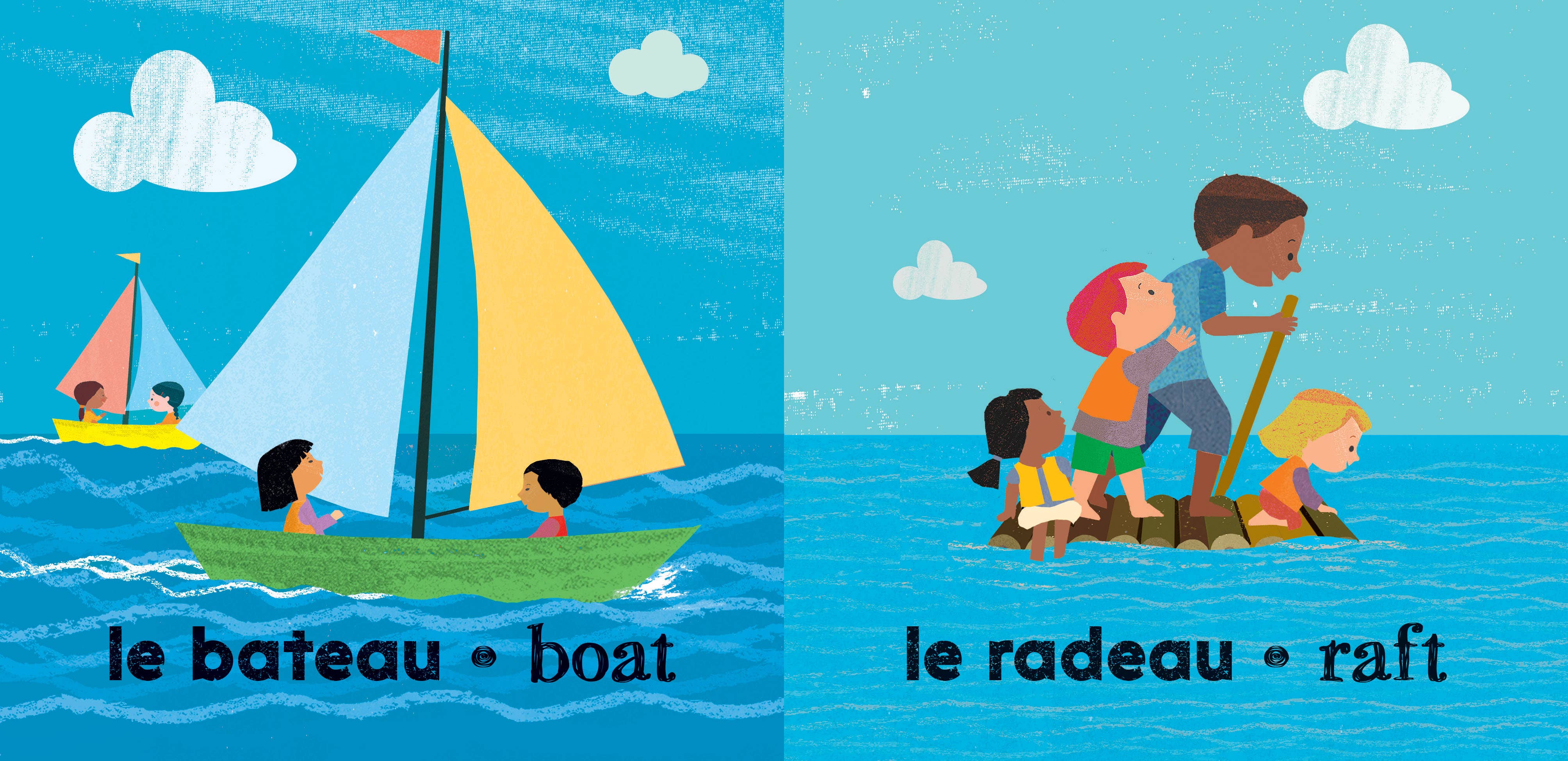 Fast & Slow (Bilingual French & English): Bilingual French Board Book