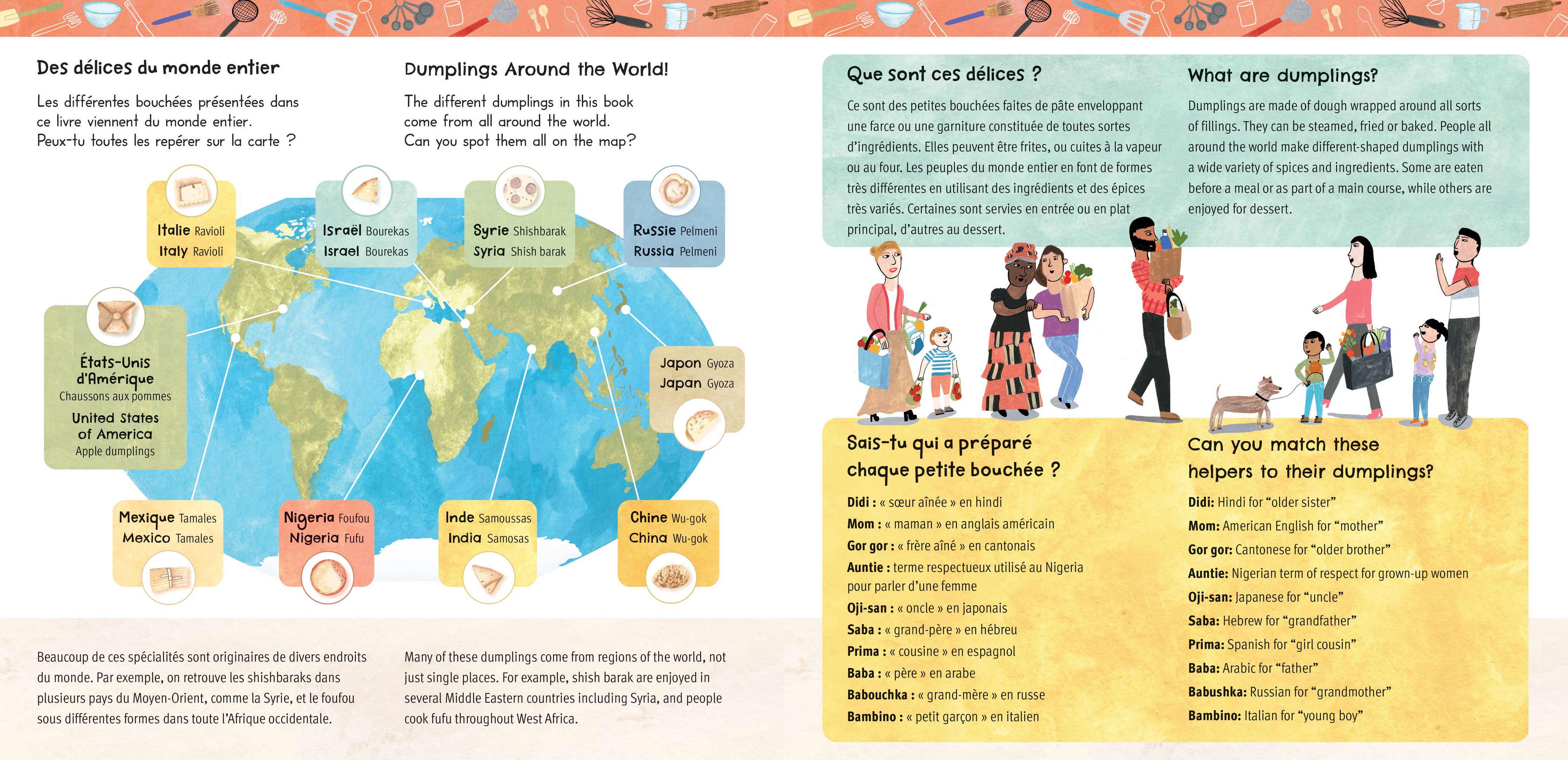 Dumpling Day (Bilingual French & English): Bilingual French Paperback