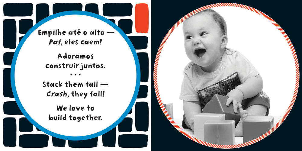 Baby Play (Bilingual Portuguese & English): Bilingual Portuguese Board Book