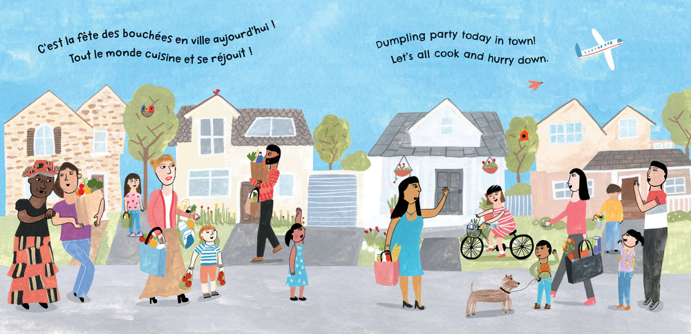 Dumpling Day (Bilingual French & English): Bilingual French Paperback
