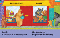 Bear About Town (Bilingual French & English): Bilingual French Paperback