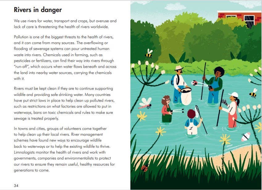 Rivers: 4.45 x 6.7 x 0.28 / Hardcover / 48