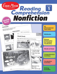 Reading Comprehension: Nonfiction, Grade 1 Teacher Resource