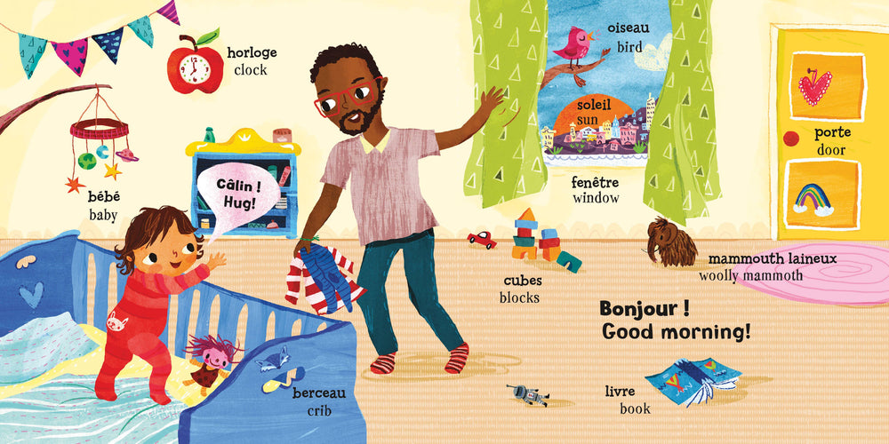 Baby's First Words (Bilingual French & English): Bilingual French Board Book
