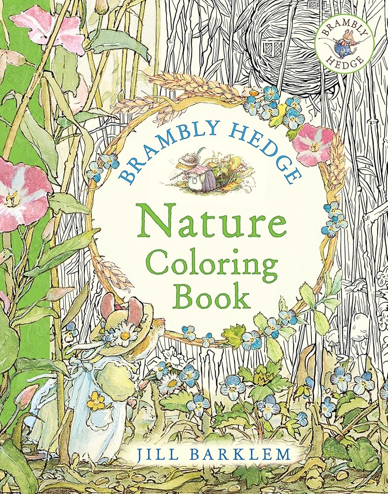 Brambly Hedge: Nature Coloring Book: Enter the cosy world of Brambly Hedge with this perfect colouring book for relaxation for all ages