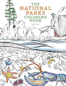 The National Parks Coloring Book cover image