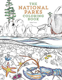 The National Parks Coloring Book cover image