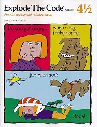 Explode the Code 4 1/2: Phonics Review and Reinforcement