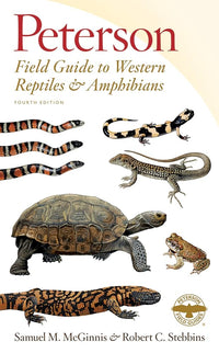 Peterson Field Guide To Western Reptiles & Amphibians, Fourth Edition (Peterson Field Guides) cover image