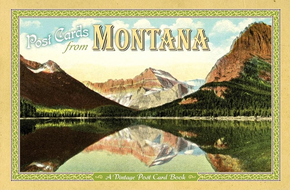 Post Cards from Montana: A Vintage Post Card Book