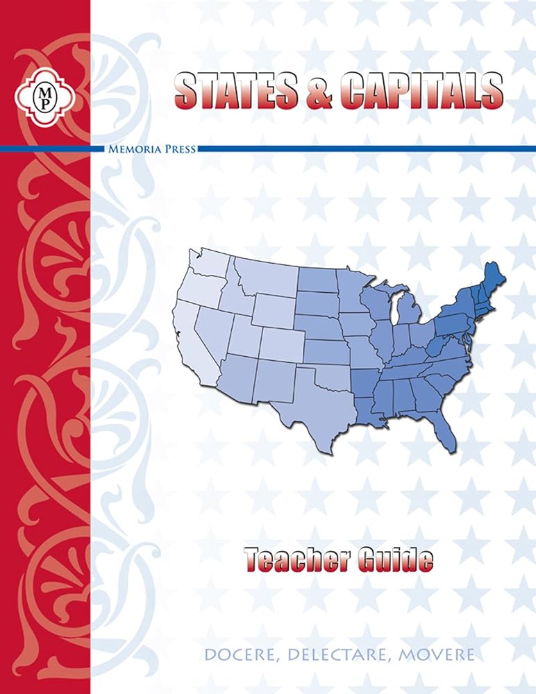 States & Capitals, Teacher Guide by Highlands Latin School Faculty (2010) Paperback cover image