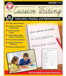 Mark Twain Cursive Writing Book, Letter Formation, Sight Words, Sentence Building Skill, and More Handwriting Practice for Kids, 4th Grade Workbook and Up cover image