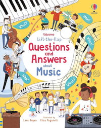 Lift-the-flap Questions and Answers About Music cover image