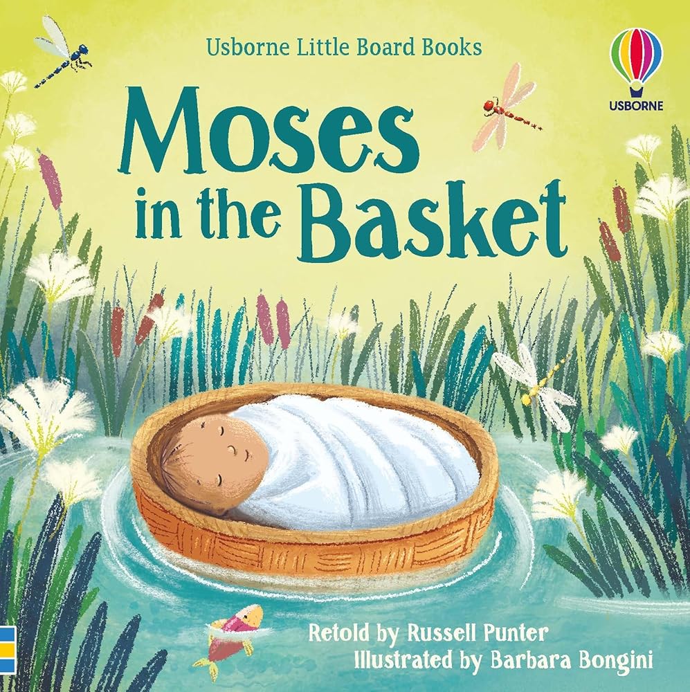 Moses in the basket (Little Board Books)
