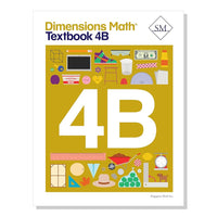 Dimensions Math Textbook 4B [Paperback] Singapore Math Inc. cover image