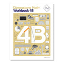 Dimensions Math Workbook 4B | Singapore Math Inc. [Paperback] cover image