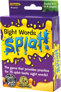 Splat™ Game: Sight Words (Gr. K–1)