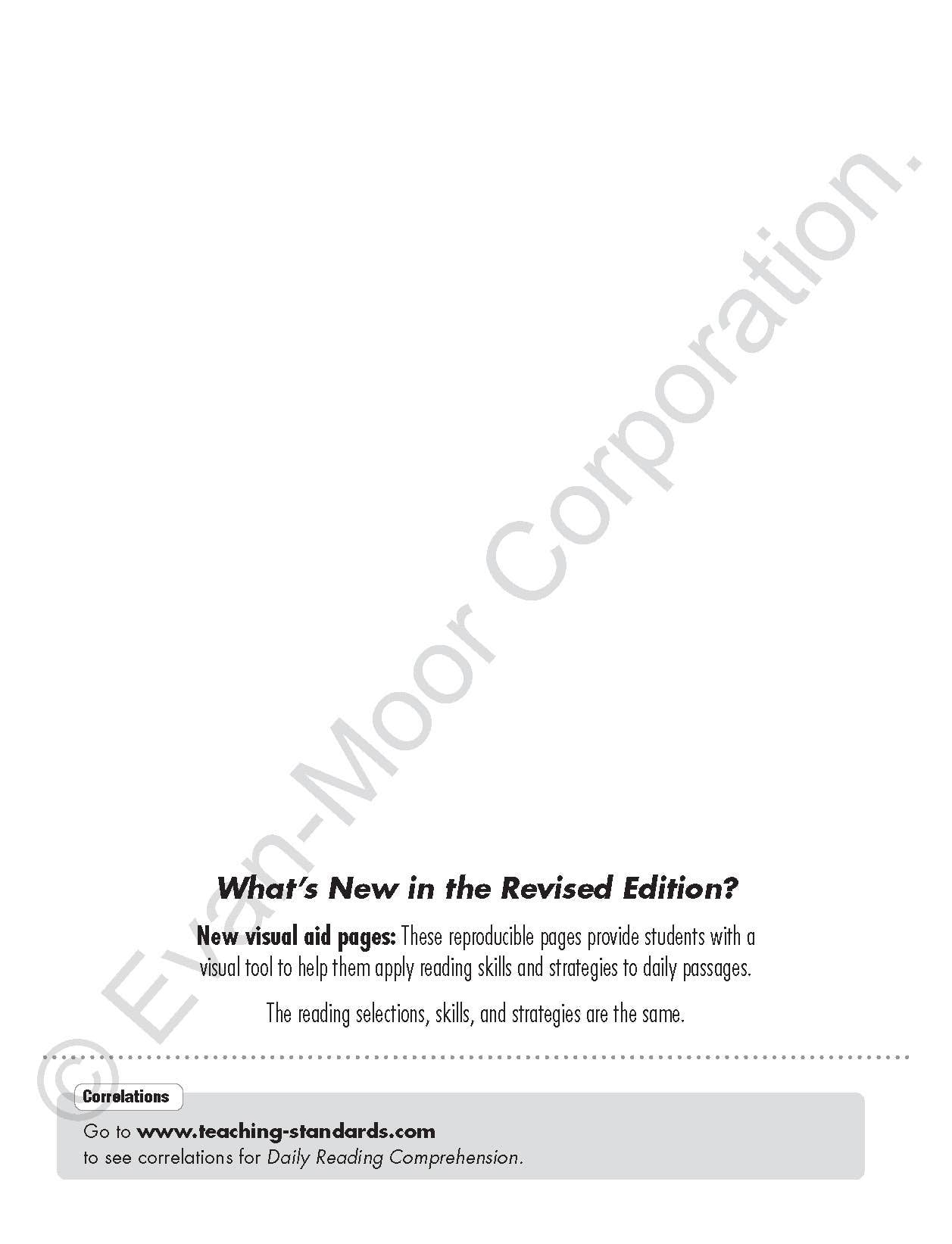 Daily Reading Comprehension, Grade 2 Teacher Edition